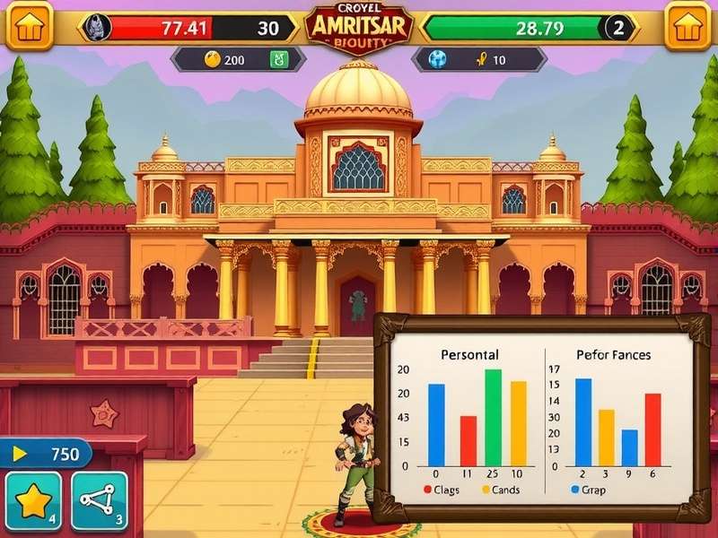 Amritsar Royal Bounty strategy guide showing resource management and battle tactics